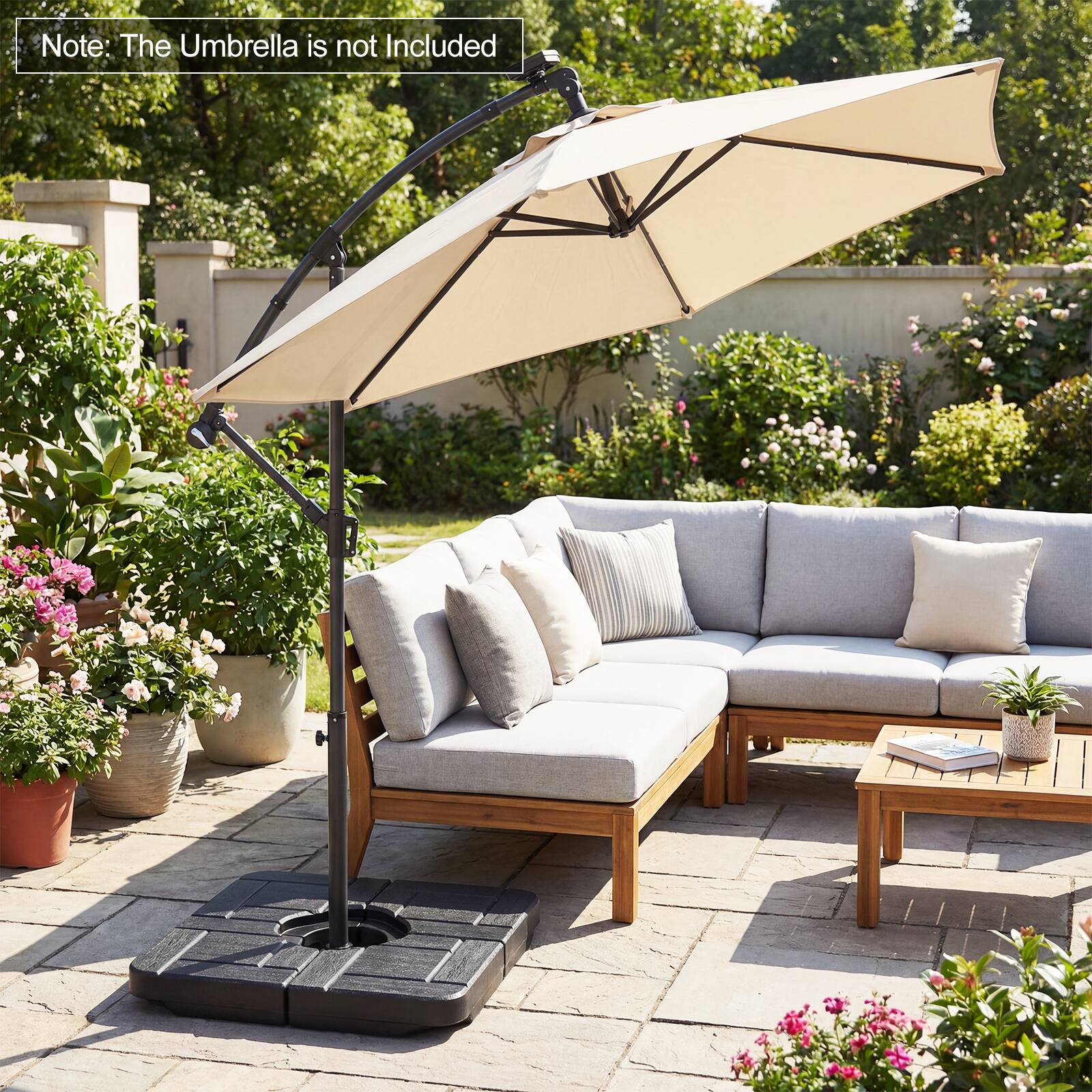 Note: The Umbrella is not Included