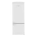 Unique Appliances - 28 in. Wide Classic Retro 16.7 cu.ft Bottom Freezer Counter Depth Refrigerator - Marshmallow White