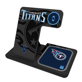Keyscaper - Tennessee Titans 3-In-1 Wireless Charger - Multicolor