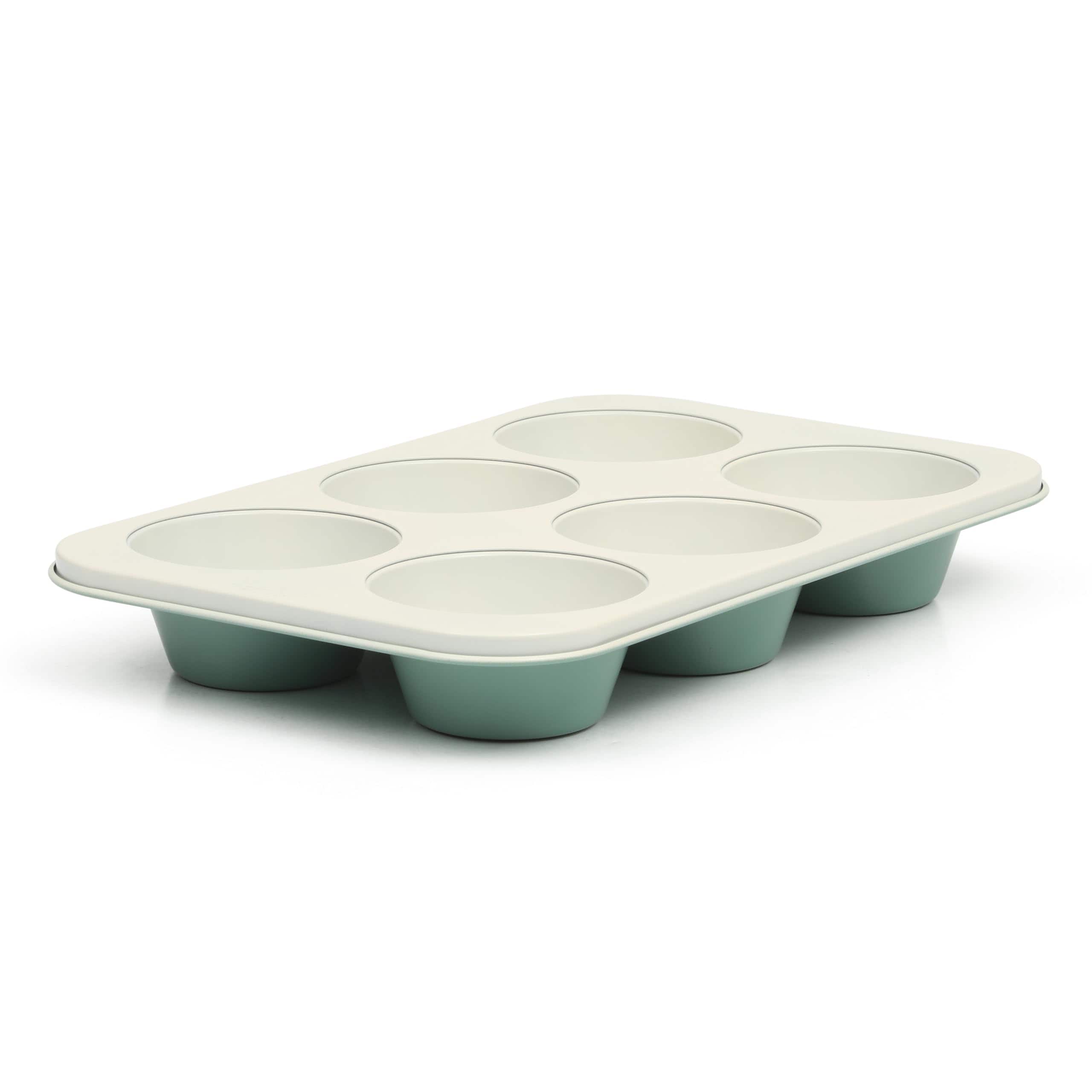 Stylel Star - Gallen Baking Pans Ceramic Pfa Free Non Stick Bakeware Set - Linen A SET INCLUDES One 17-inch cookie sheet with cooli...