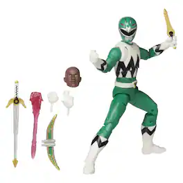 Hasbro - Power Rangers Lightning Collection Action Figure | Lost Galaxy Ranger - Green