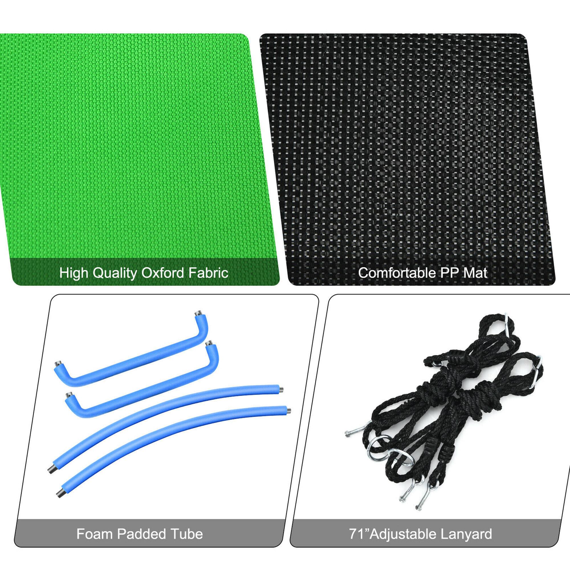 High Quality Oxford Fabric  
Comfortable PP Mat  
Foam Padded Tube  
71" Adjustable Lanyard