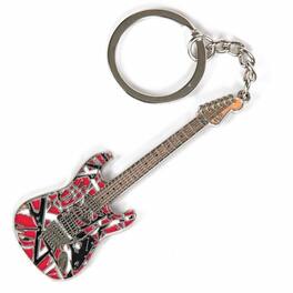PopMarket - Eddie Van Halen - EVH - Eddie Van Halen - Frankenstein Guitar Keychain - Multicolor