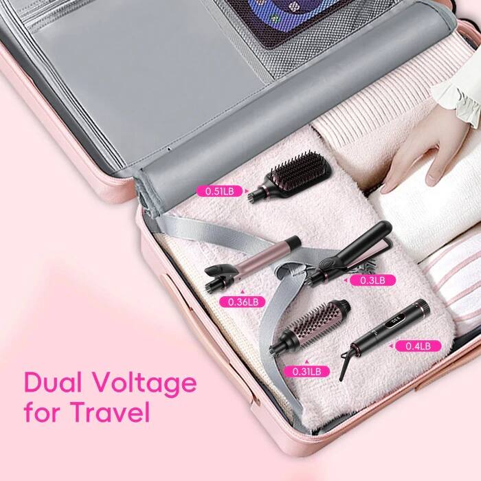 0.51LB  
0.3LB  
0.36LB  
0.4LB  
0.31LB  

Dual Voltage for Travel