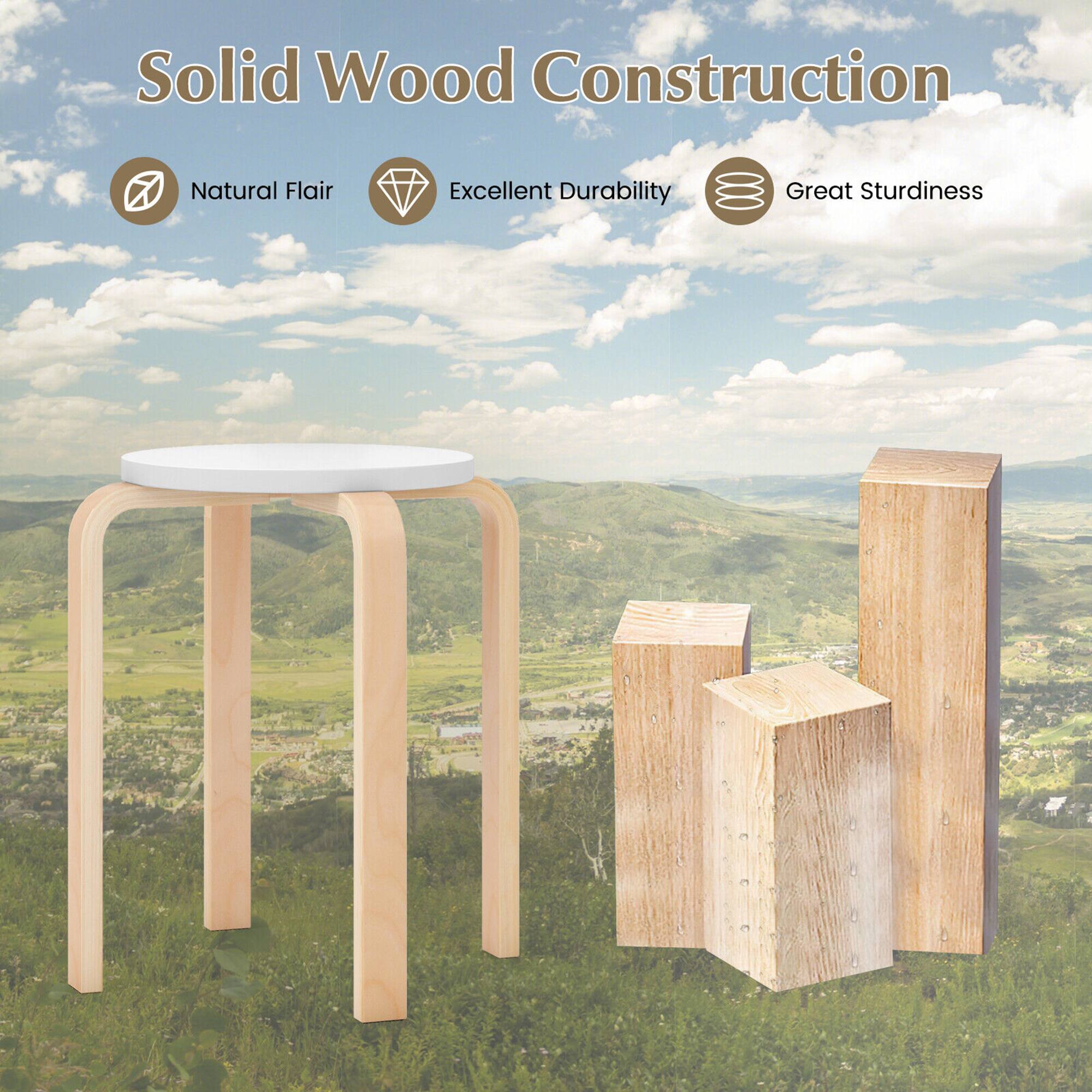 Solid Wood Construction

- Natural Flair
- Excellent Durability
- Great Sturdiness