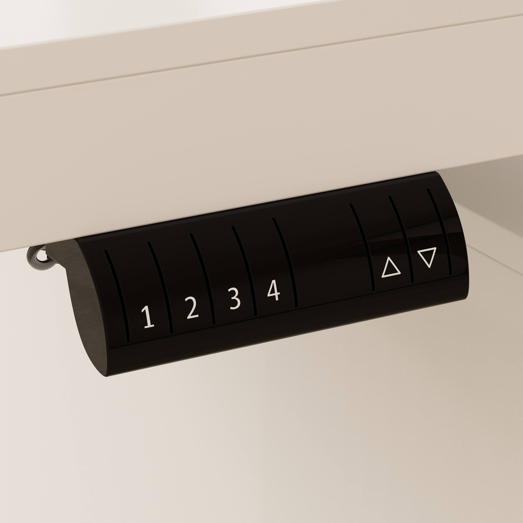 Alt View 4. FUFU & GAGA - FUFU&GAGA Electric Height - Adjustable Desk with Storage – Smart Home Office Solution - White.