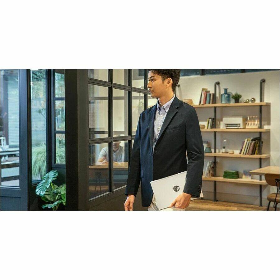 Alt View 3. HP - HP ProBook 445 G11 14" Notebook - WUXGA - AMD Ryzen 5 7535U - 32 GB - 512 GB SSD - English Keyboard - Pike Silver - Smar - Pike Silver.