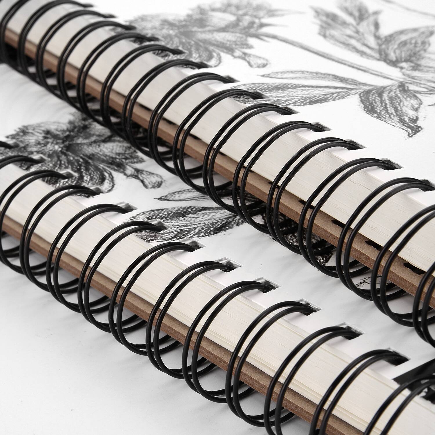 Alt View 2. AGPtek - Art Sketch Book 9*12", 2 Packs - Black.