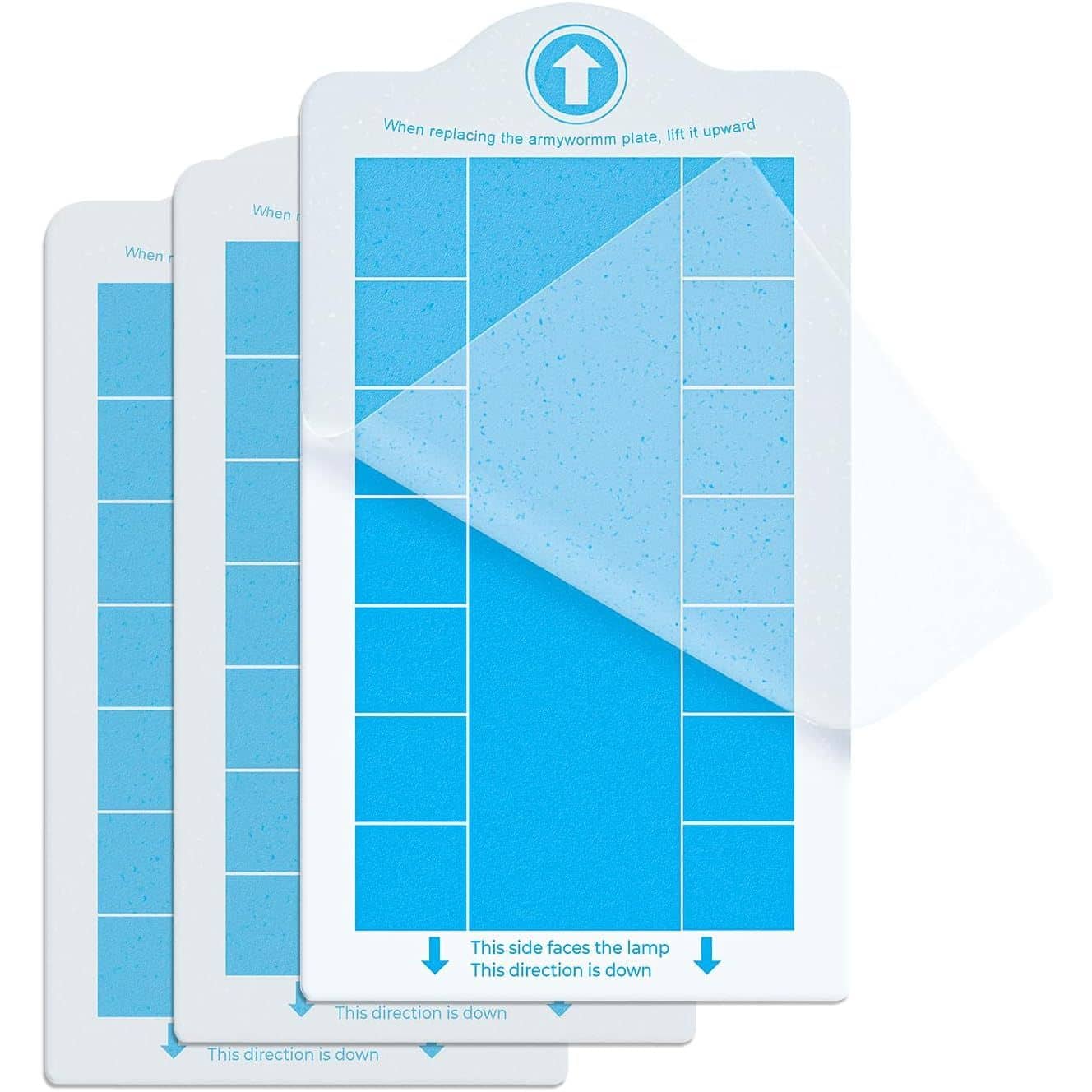 Replacement Adhesive Boards 3-Pack, for Indoor Fly Trap FLWFPLW & FLWFPLB
