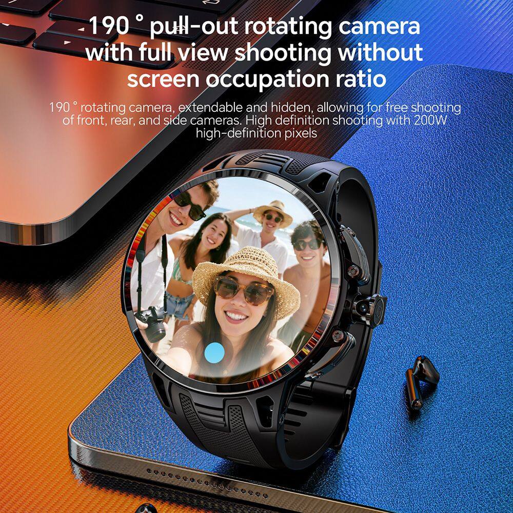 190° pull-out rotating camera with full view shooting without screen occupation ratio

190° rotating camera, extendable and hidden, allowing for free shooting of front, rear, and side cameras. High definition shooting with 200W high-definition pixels