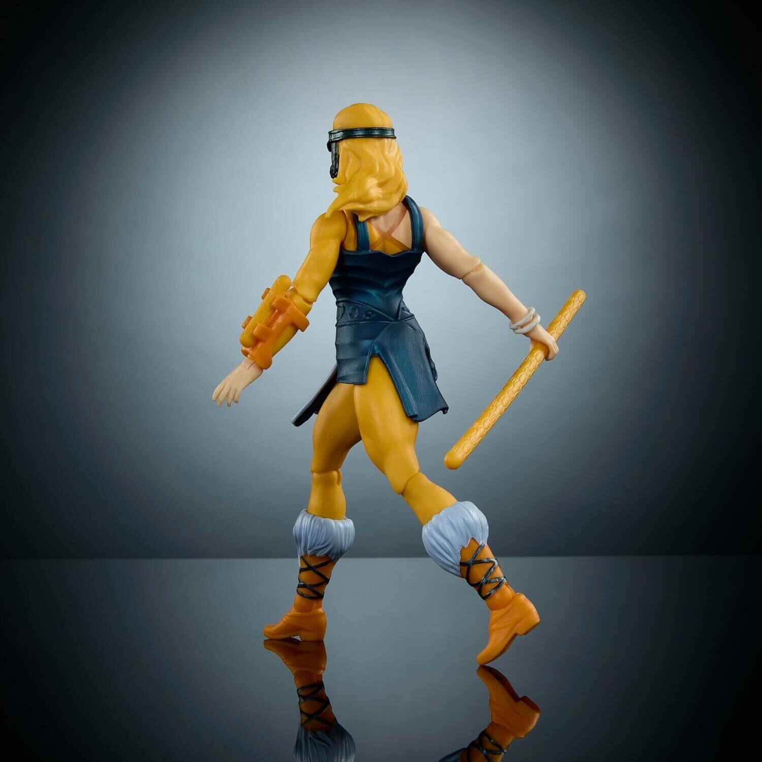 Alt View 3. Mattel - Masters of the Universe Origins x ThunderCats Cheetara Action Figure (He-Man, MOTU)   - COLLECTIBLES - Multicolor.