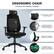 ERGONOMIC CHAIR Embrace the Healthy Lifestyle 1. Curved Design to Better Provide Support 2. High-Strength & Breathable Backrest for Long-Time Support 3. Ergonomic Design to Perfectly Fit the Waist 4. Padded Cushion Scientifically Designed to Reduce Leg Pressure