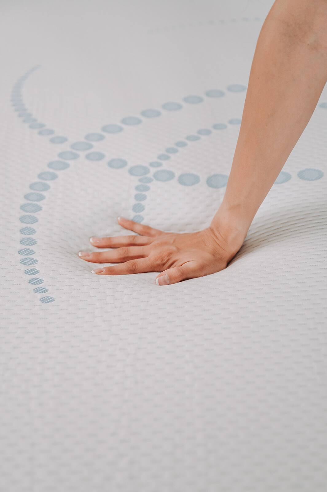 Alt View 4. Glintex - 8-Inch Twin Memory Foam Mattress with Open-Cell Pressure Relief Foam and High-Density Support Base - Multicolor.