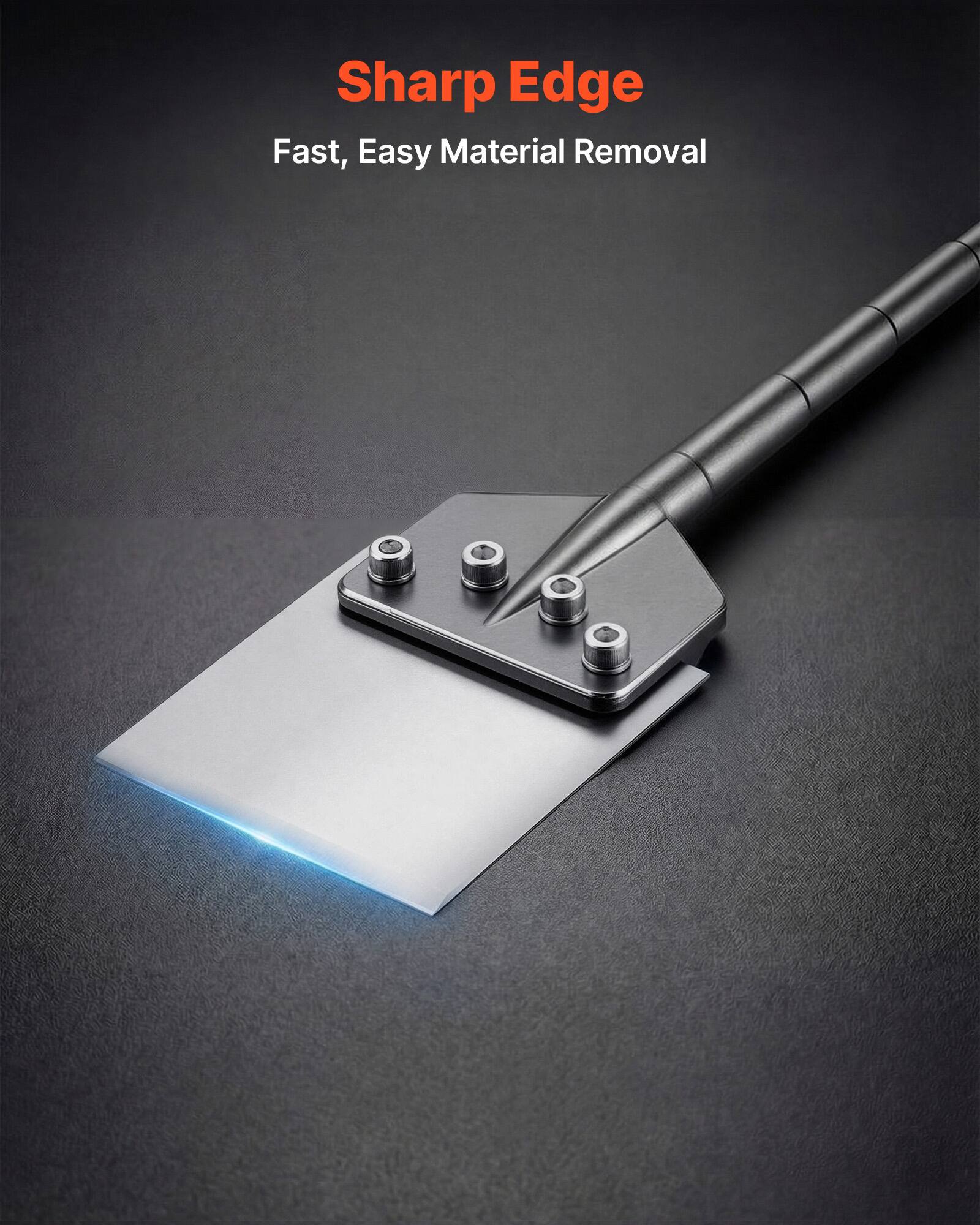 Sharp Edge  
Fast, Easy Material Removal