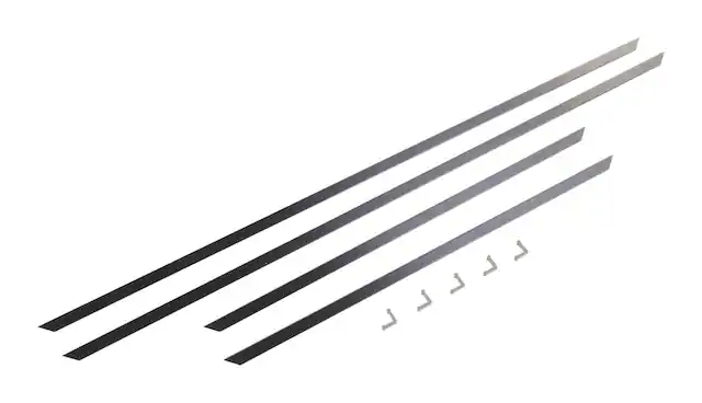 Front. JennAir - 36" Downdraft Cooktop Frame - Stainless Steel.