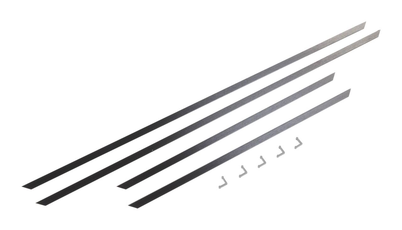 Front. JennAir - 36" Downdraft Cooktop Frame - Stainless Steel.