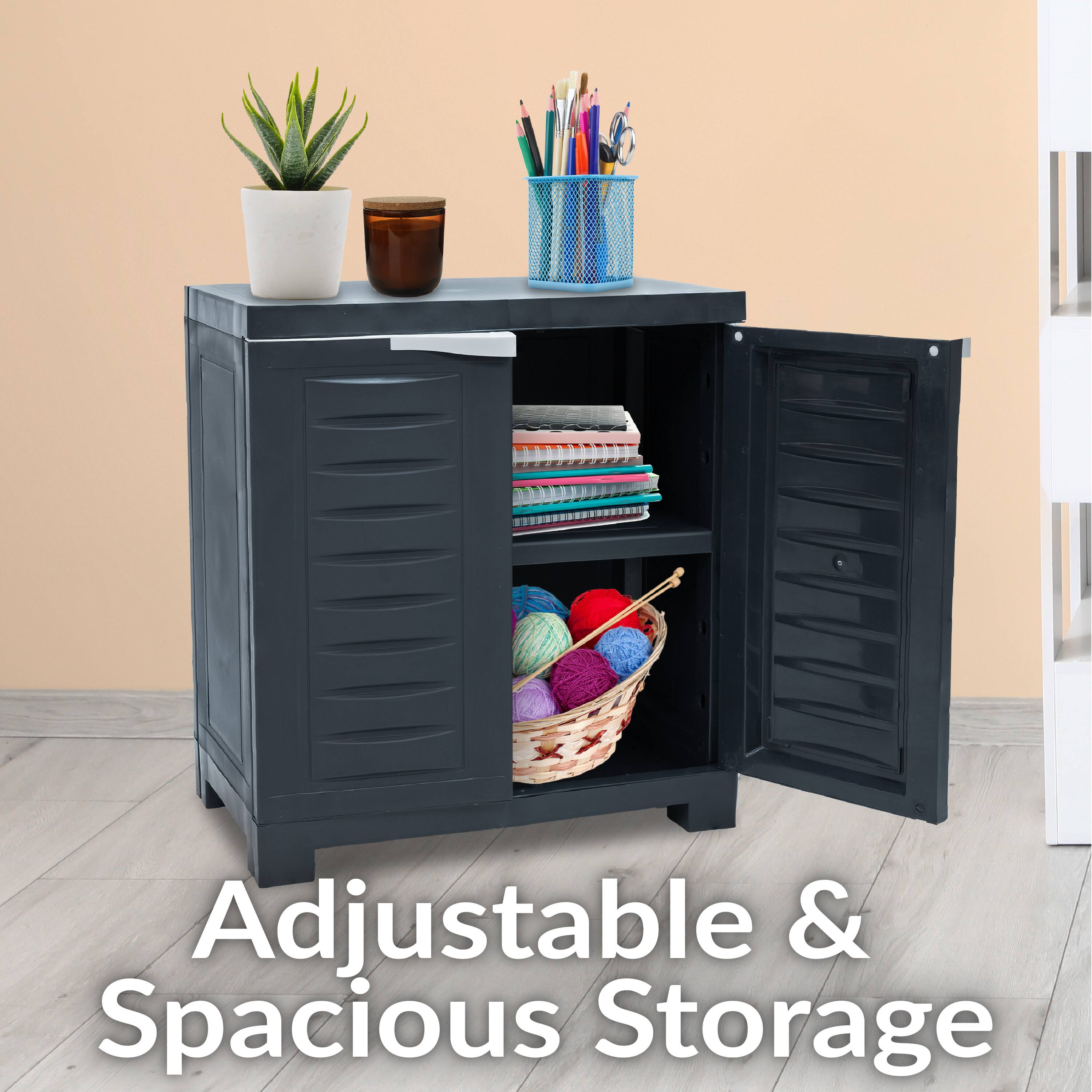Adjustable & Spacious Storage