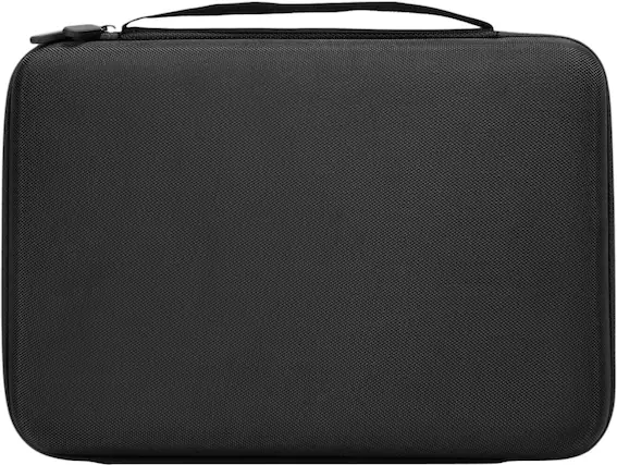 Front. SaharaCase - Carry Case Organizer for Most Tablets up to 13" - Black.