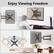 Enjoy Viewing Freedom
360° Rotation
Swivel 120°