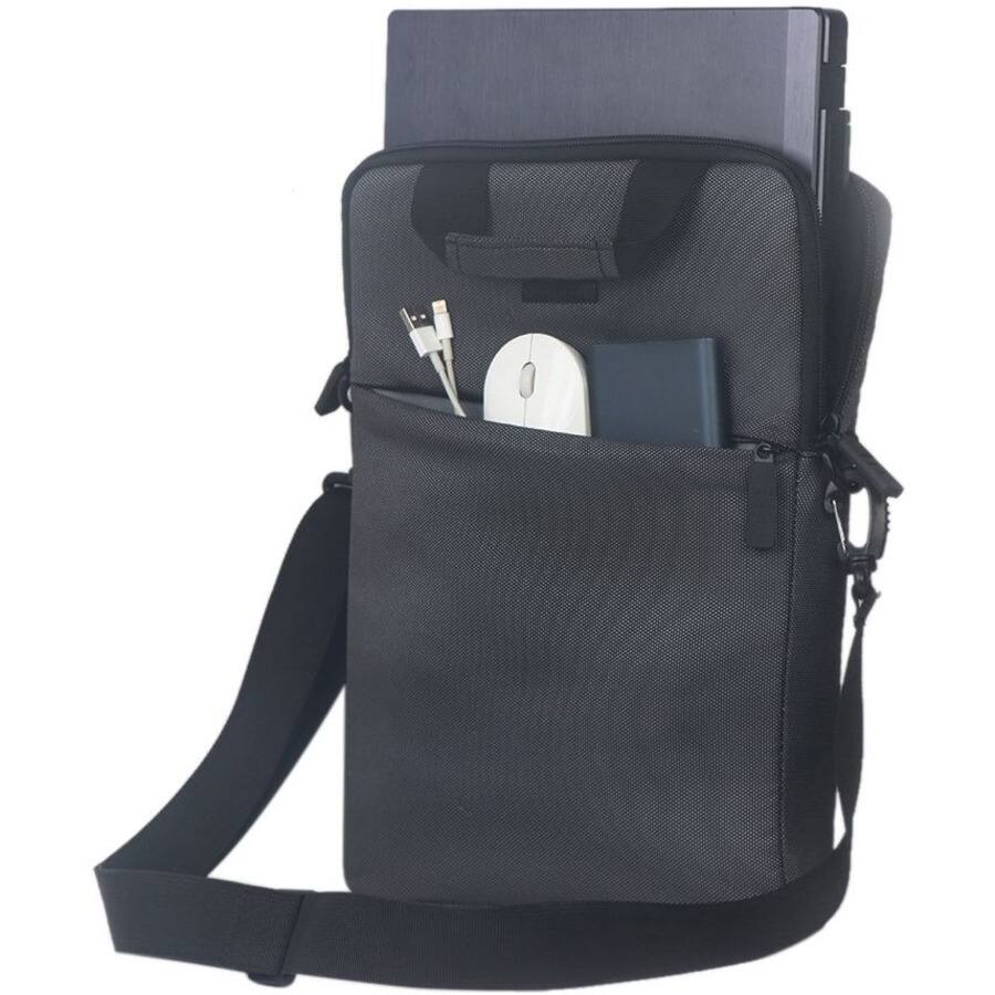 Alt View 5. ECO STYLE - ECO STYLE Prot&eacute;g&eacute; Carrying Case (Sleeve) for 14" Notebook - Gray - Drop Resistant, Impact Resistance - Gray.