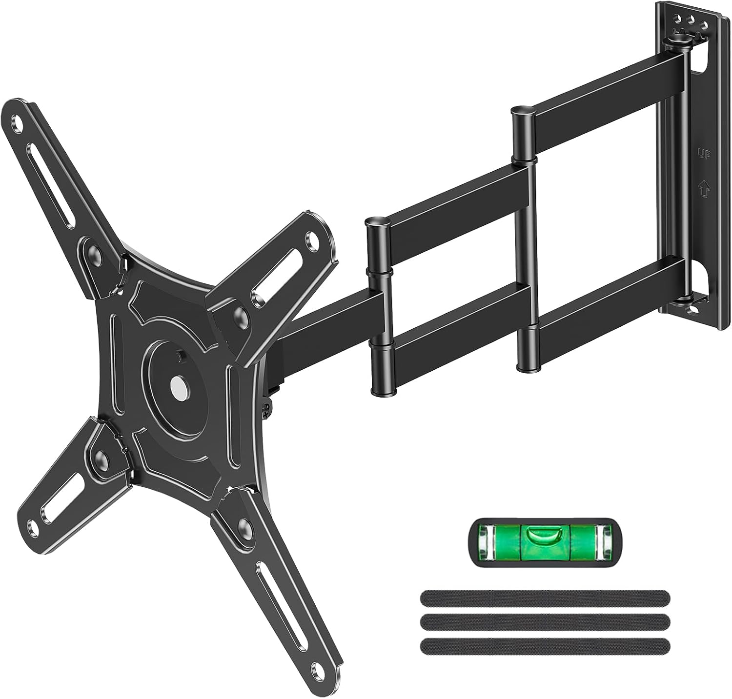 FINEAK - 21.7 Inch Long Extension TV Wall Mount for Most 14-42 Inch tvs & Monitors - Black