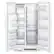 Angle. Whirlpool - 36 in. Wide 21 cu. ft. Side-by-Side Refrigerator with LED Interior Lighting - White.