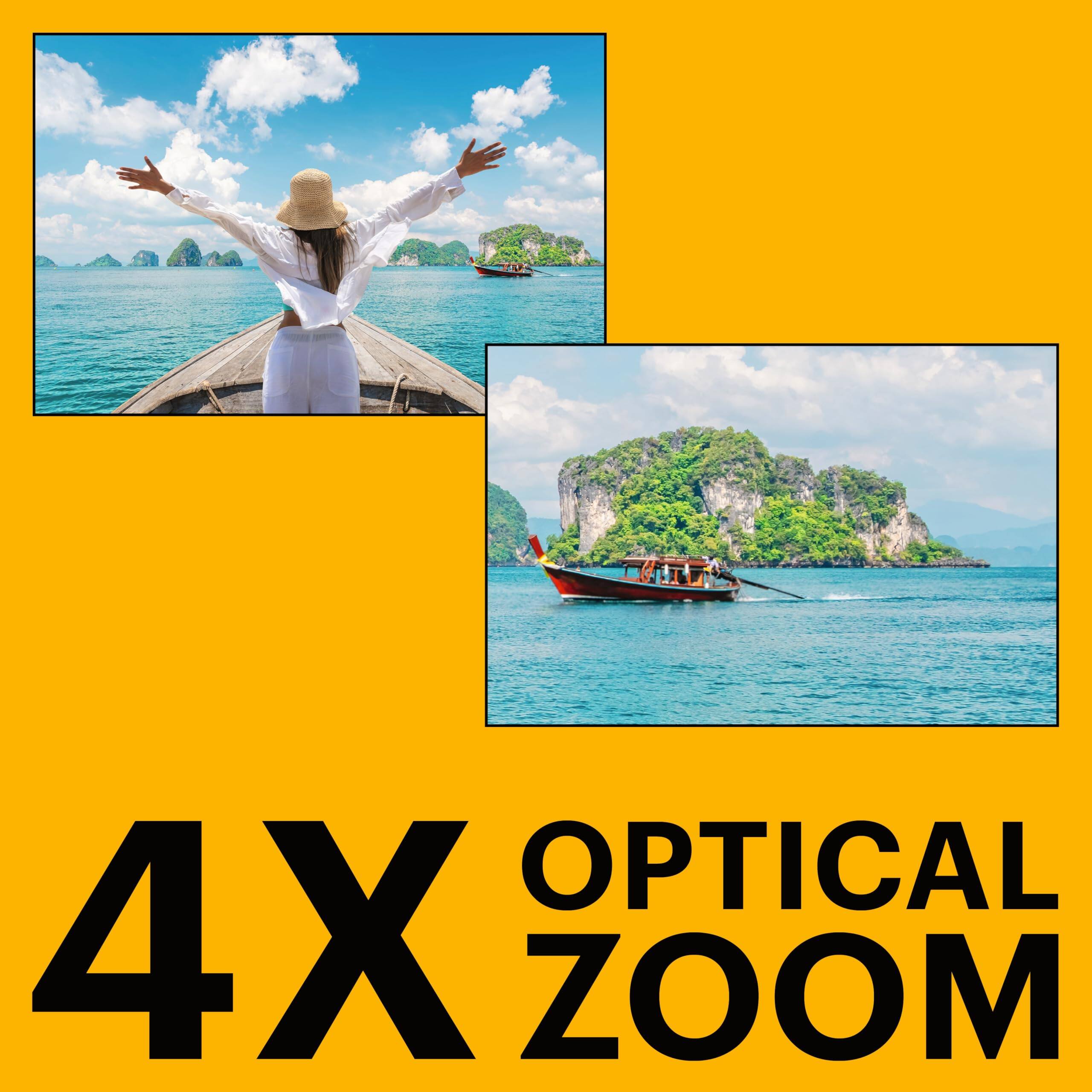 4X OPTICAL ZOOM