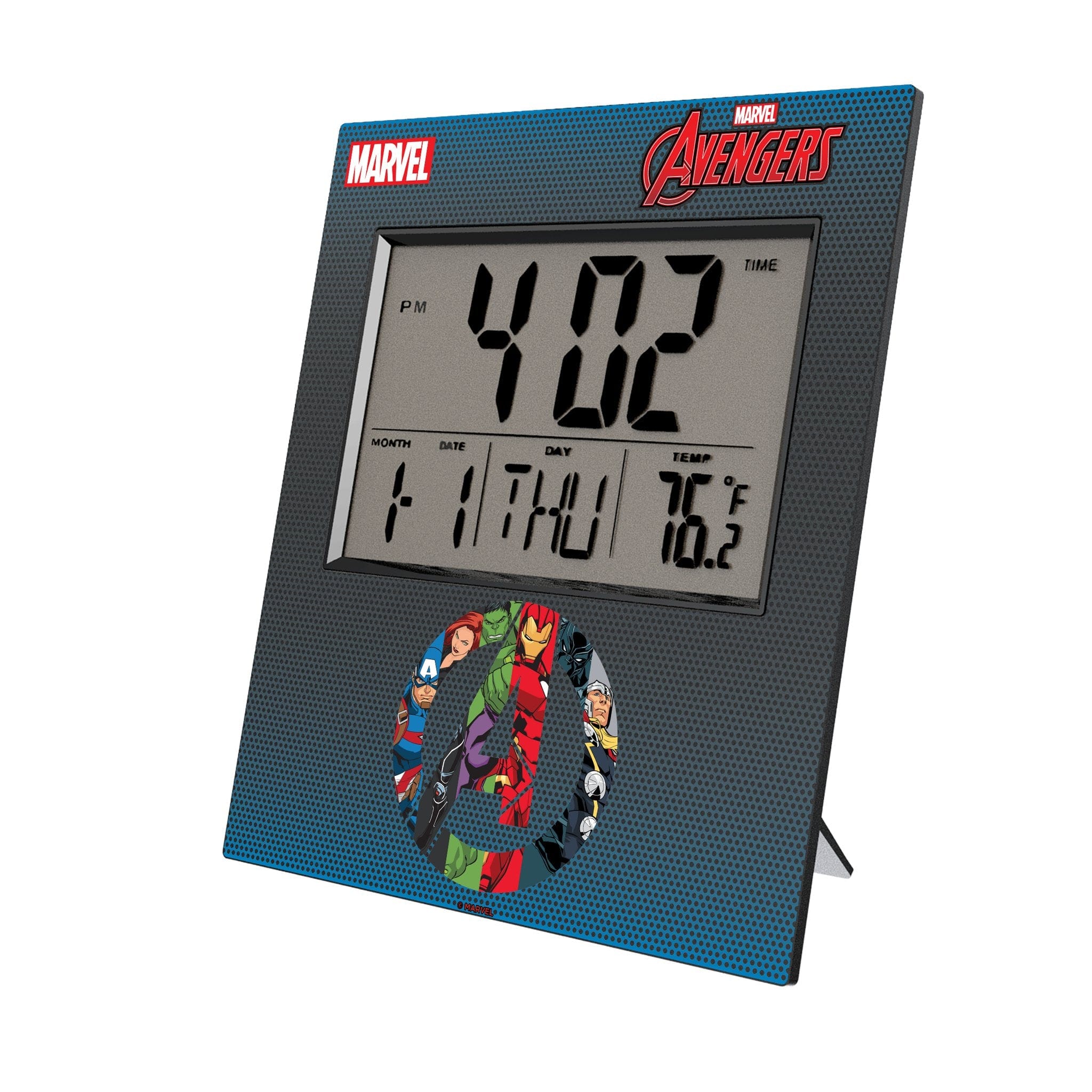 Keyscaper - Marvel Grid Wall Clock - Avengers