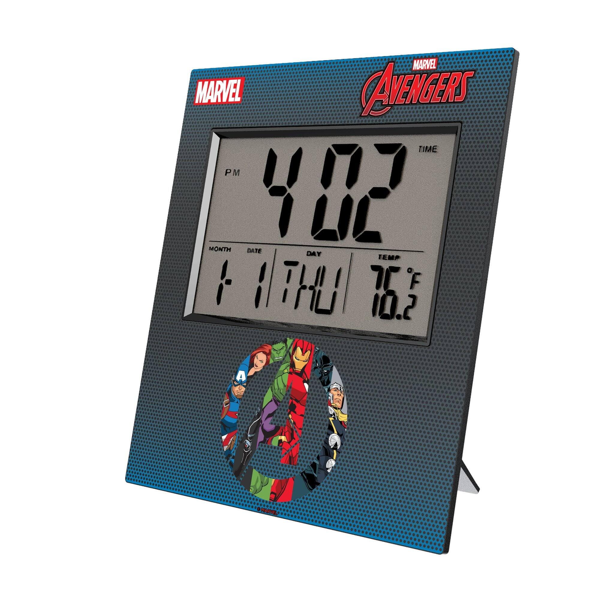MARVEL AVENGERS  
TIME: 4:02 PM  
MONTH: 1  
DATE: 17  
DAY: THU  
TEMP: 76°F  
HUMIDITY: 62%