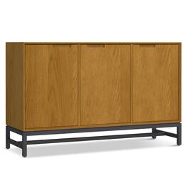 Simpli Home - Banting 3 Door Sideboard Buffet - Natural Oak