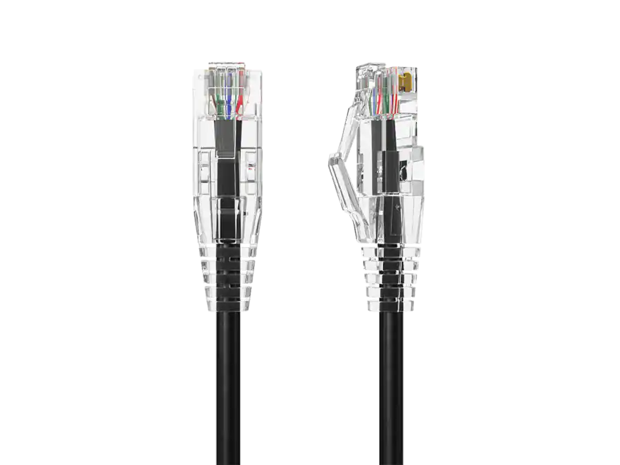 Lab Equipment Risers Cable Leader Cat 6 Ethernet Cable, Slim 28 AWG Snagless RJ45 Patch ...