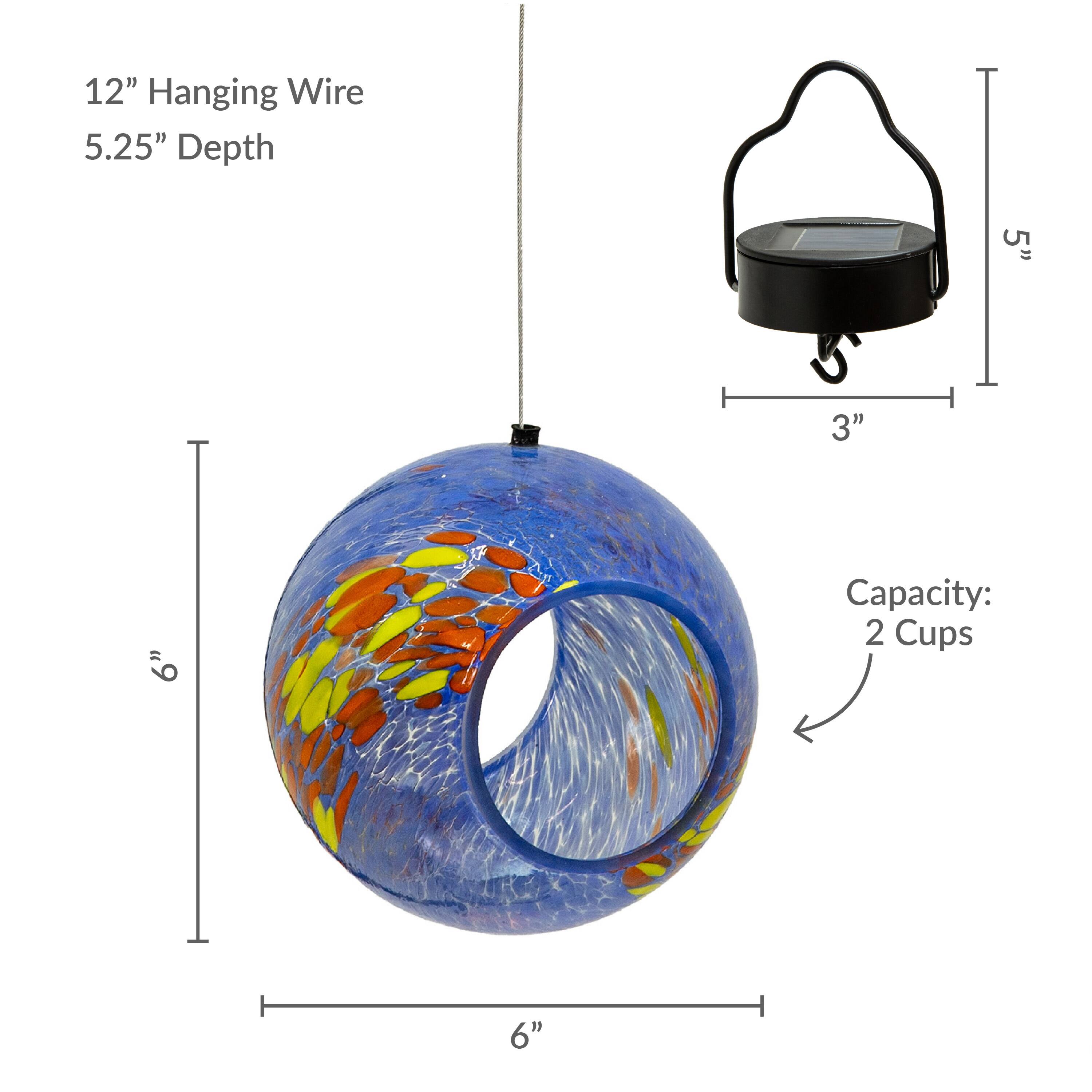 12" Hanging Wire  
5.25" Depth  
5"  
3"  
6"  
Capacity: 2 Cups