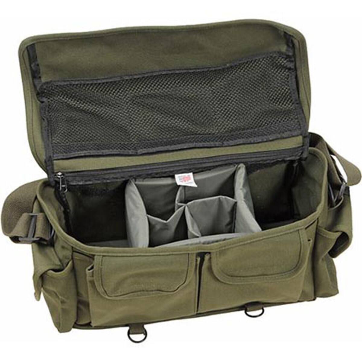 Alt View 1. Domke - Domke F-1X Little Bit Bigger Classic Shoulder Canvas Camera Bag, Olive.