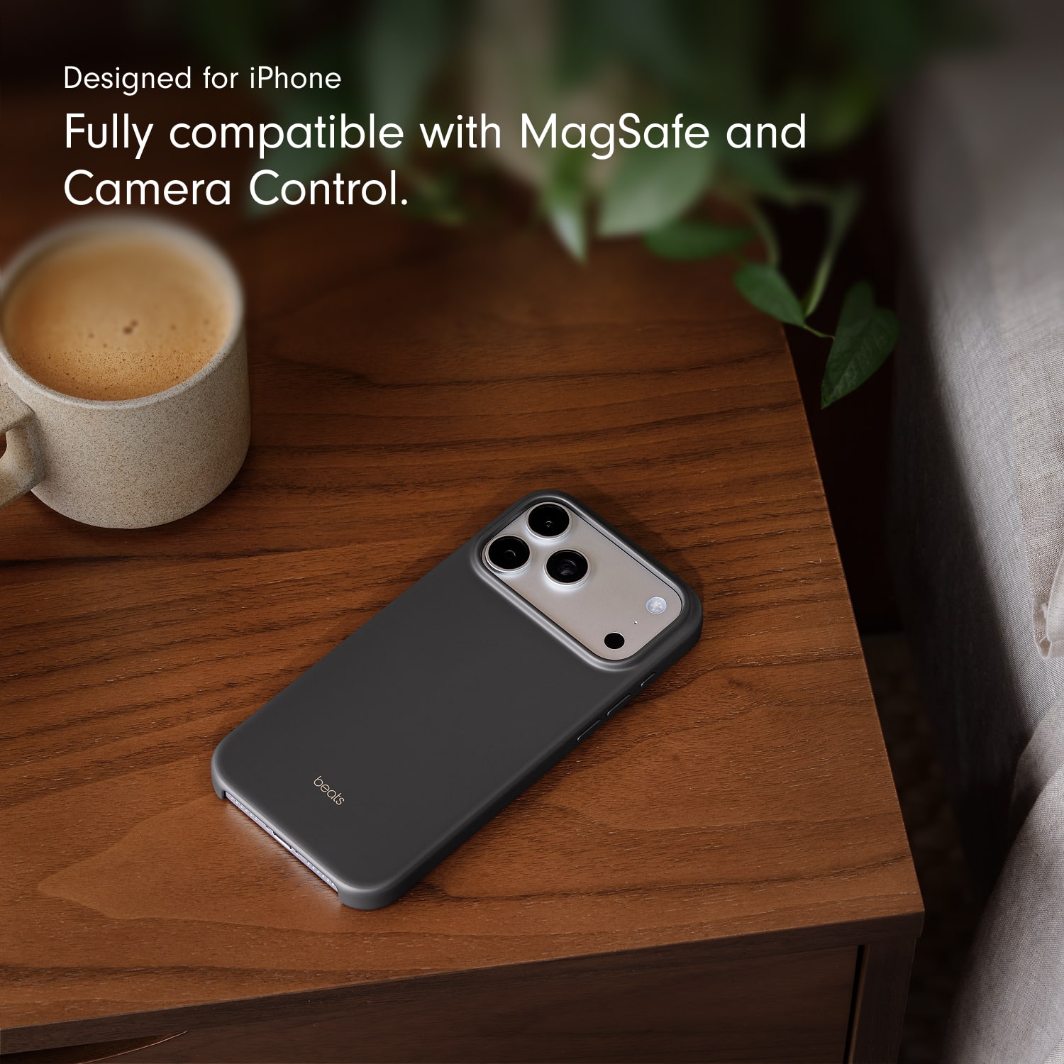Designed for iPhone
Fully compatible with MagSafe and Camera Control.
