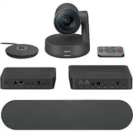 Logitech - Rally Ultra-HD ConferenceCam - 3840 x 2160 Video (Live) - 4K UHD - NTSC - 60 fps - 1 x Network (RJ-45) - USB - Graphite