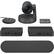 Front. Logitech - Logitech Rally Ultra-HD ConferenceCam - 3840 x 2160 Video (Live) - 4K UHD - NTSC - 60 fps - 1 x Network (RJ-45) - USB - Graphite.