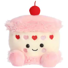 Aurora - Adorable Palm Pals Jubi Heart Cake Stuffed Animal - Assorted Pre-Pack