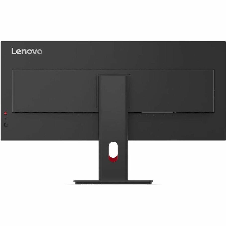 Alt View 3. Lenovo - ThinkVision T34WD-40 34" Class UW-QHD Curved Screen LED Monitor - 21:9 - Eclipse Black - Black.