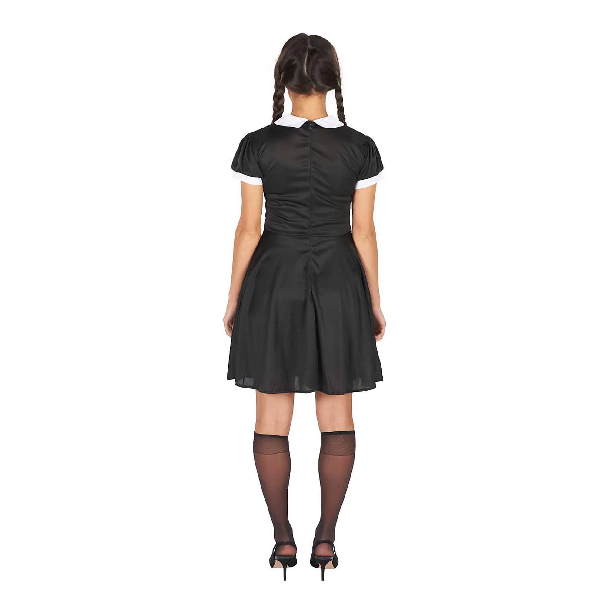 Alt View 10. Orion Costumes - Tuesday Addams Costume | Small - Black.