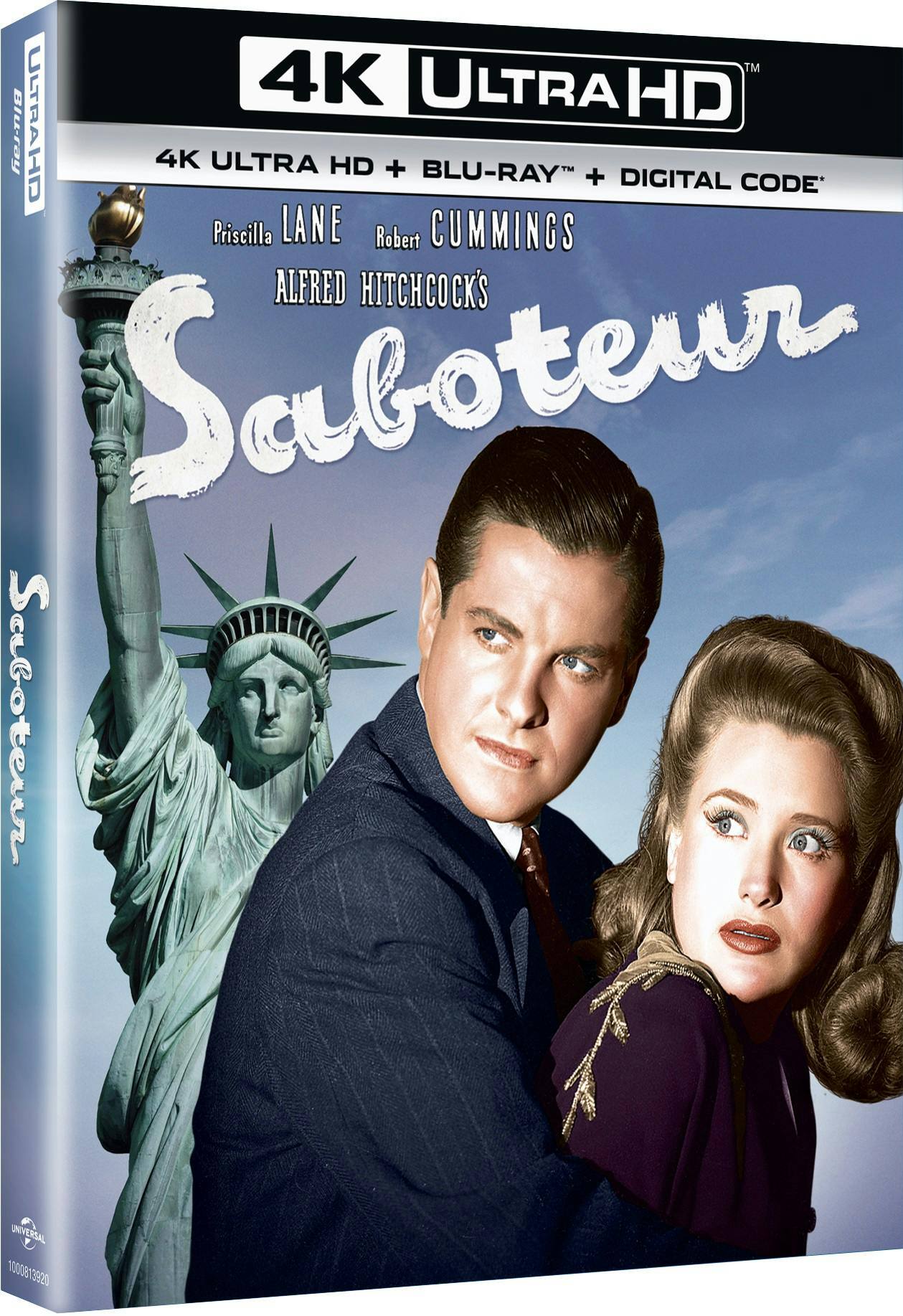 Angle. Saboteur   - 4K Blu-Ray.