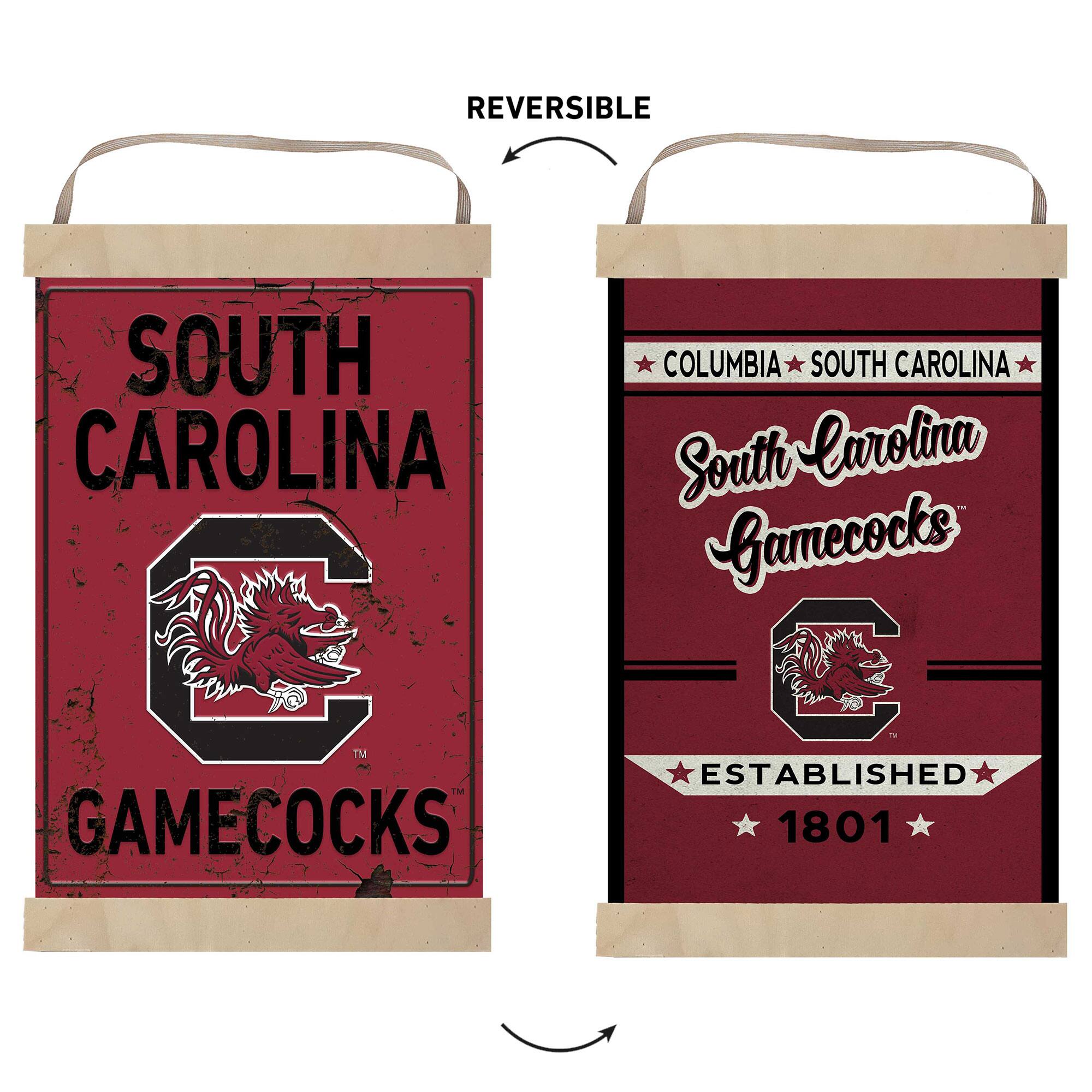 REVERSIBLE  
SOUTH CAROLINA  
COLUMBIA, SOUTH CAROLINA  
South Carolina Gamecocks  
ESTABLISHED 1801