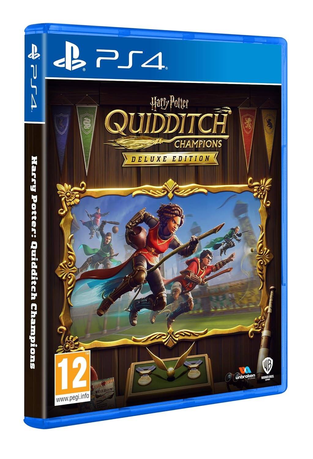 PS4 Harry Potter QUIDDITCH CHAMPIONS DELUXE EDITION WB 12 EEVER EEREZ unbroken WARNER LIME 2018 WEICH 33:20M7 www.pegi.info