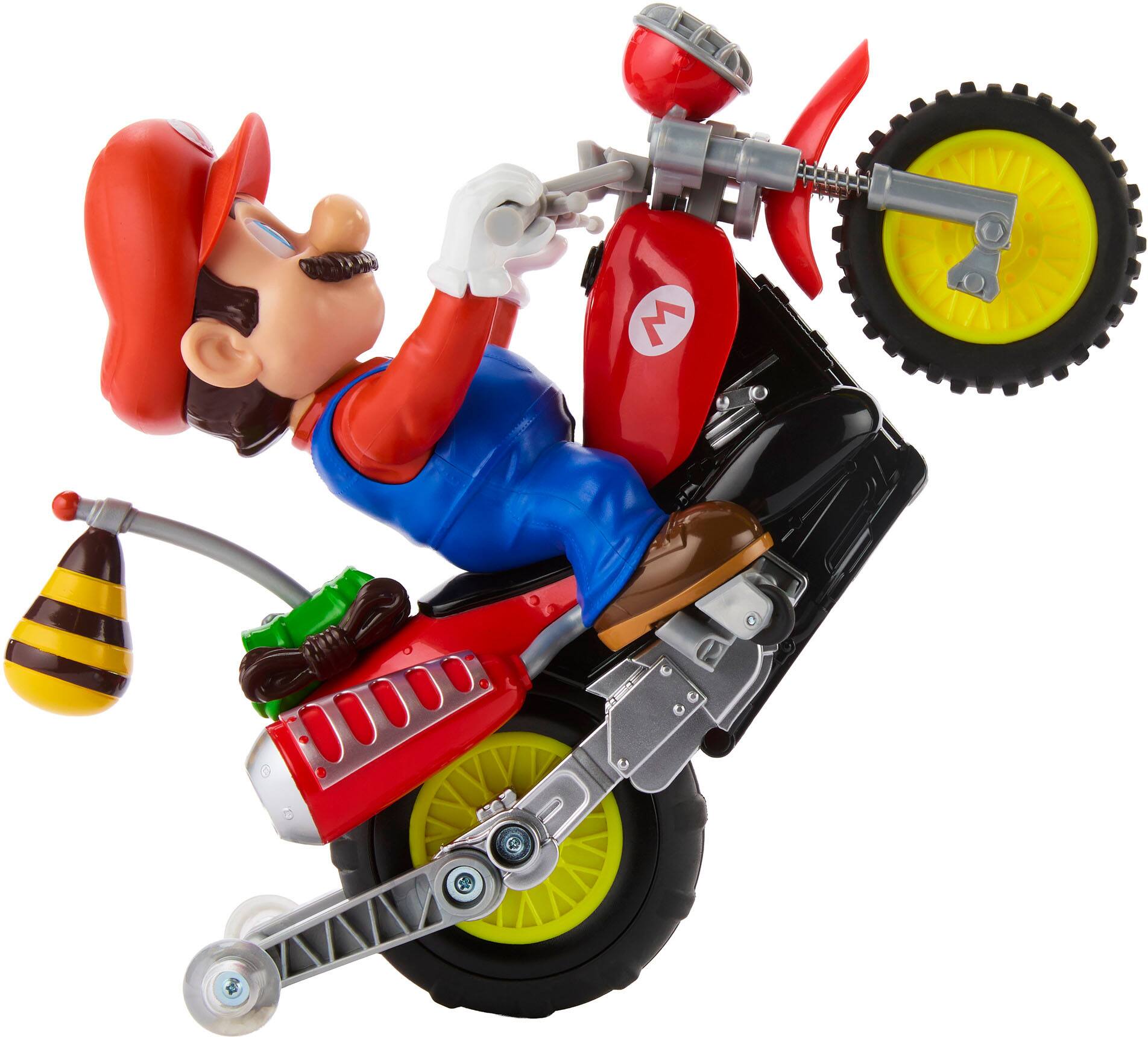 Alt View 2. Hot Wheels - Mario Wheelie Motocross RC.