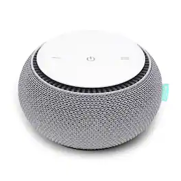 SNOOZ - Smart White Noise Machine, Non-Looping White Noise with Real Fan Inside - Cloud