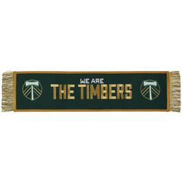 Winning Streak Sports - Portland Timbers 30.5'' x 8'' Heritage Scarf Banner - Green