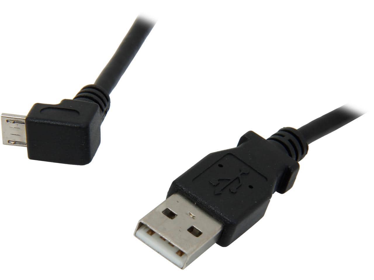 StarTech.com - StarTech USBAUB2MU 2m Micro USB Cable - A to Up Angle Micro B