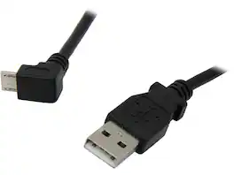 StarTech.com - StarTech USBAUB2MU 2m Micro USB Cable - A to Up Angle Micro B