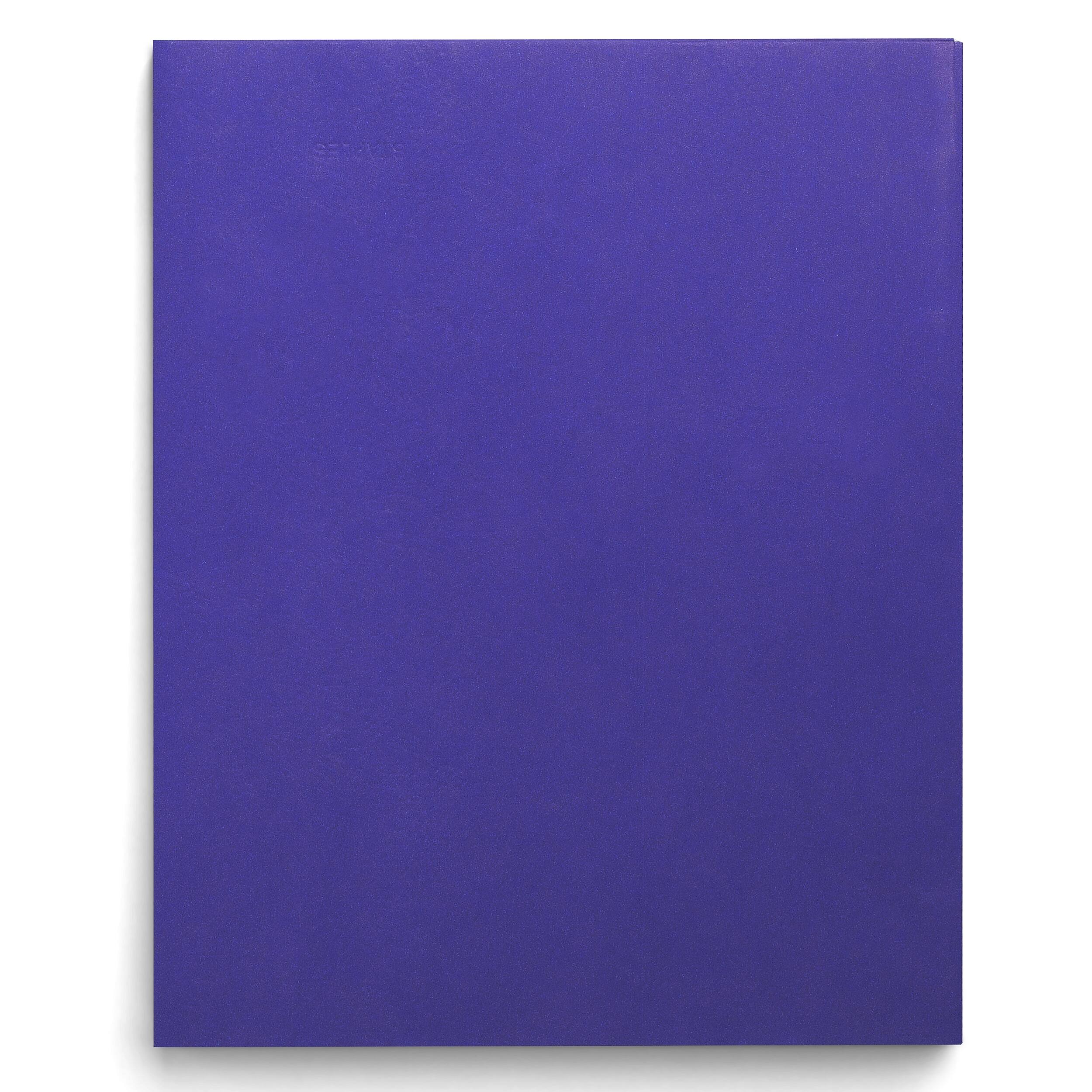 Alt View 6. Staples - Smooth 2-Pocket Paper Folder with Fasteners, 25/Box - Indigo.