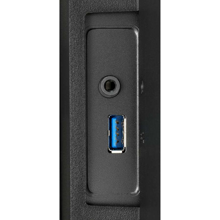 Alt View 4. NEC - NEC Display MultiSync EA241F-BK Full HD LCD Monitor - 16:9 - Black - 23.8" Viewable - WLED Backlight - 1920 x 1080 - Black.