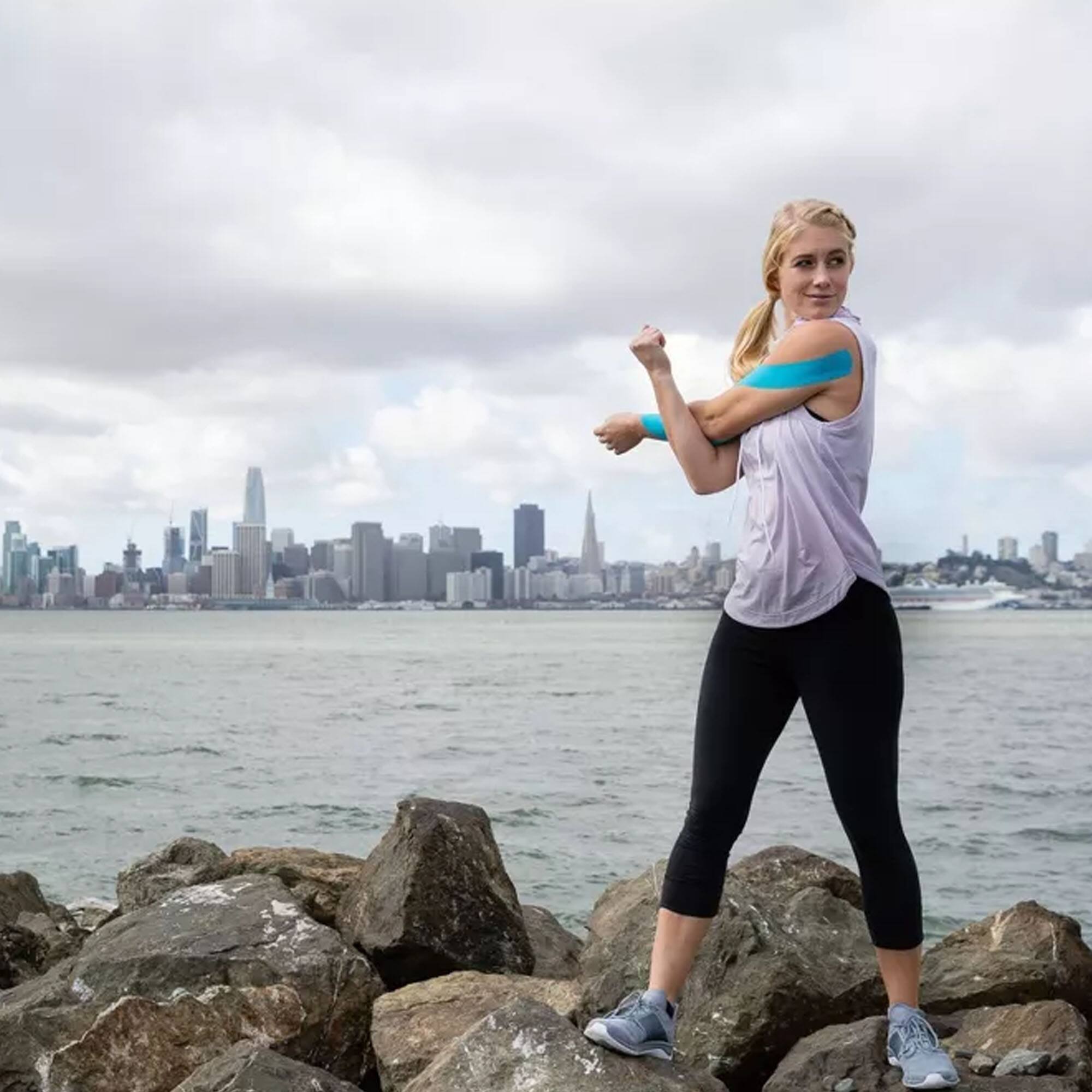 Alt View 2. RockTape - RockTape Standard Extra Sticky Athletic Tape, Black - Black.